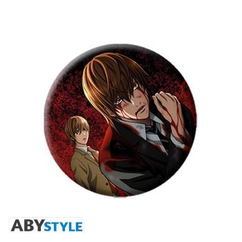 Death Note - Badge Pack - Mix Finden Sie Ryik, Licht und die kultigsten Symbole von Death Note auf diesem Abzeichen von ABYstyle! Was ist mit dir? Was ist Ihre Definition von Gerechtigkeit? L's oder Kiras?